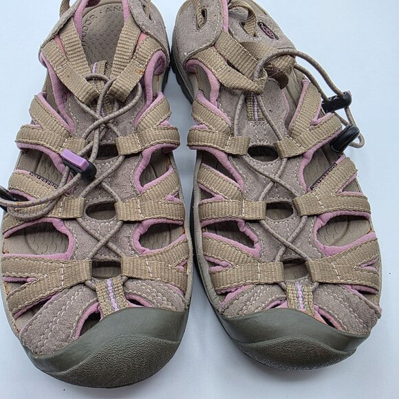 KEEN Whisper Sandals Womens Size 9.5 Brown Pink Sandals Closed Toe Casual Summer - Picture 10 of 13